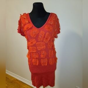 sparkle by Etincelle KNIT V-Neck Dress
